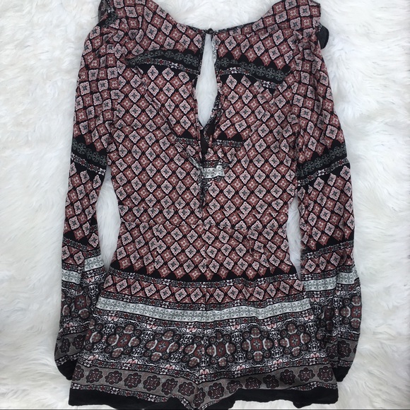 Wild BluexSadie Robertson Medallion Challis Romper - Picture 2 of 4